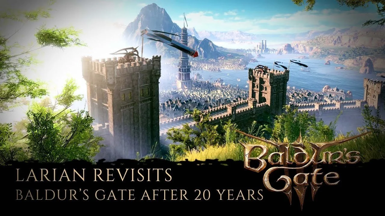 BALDUR'S GATE 3 City Revealed In-Game For The First Time In 20 Years