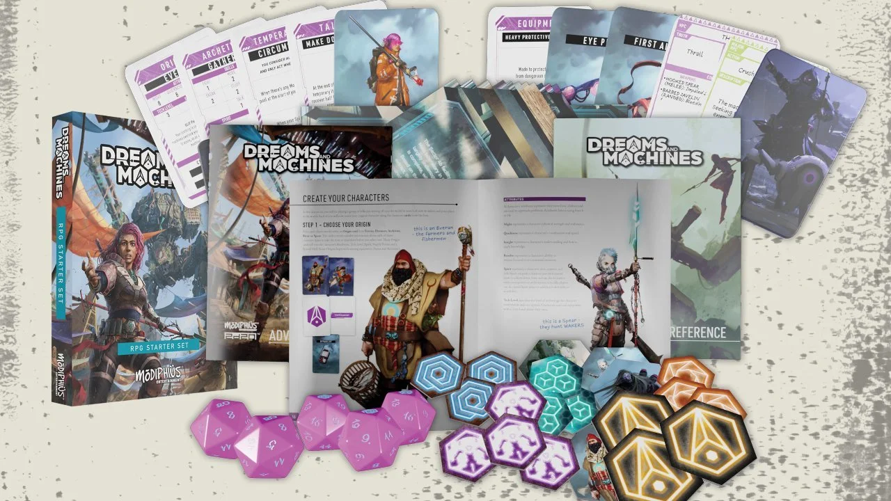New TTRPG Title DREAMS AND MACHINES Is Already Available For Pre-Order