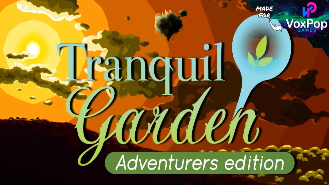 Release Date Revealed For TRANQUIL GARDEN: ADVENTURERS EDITION