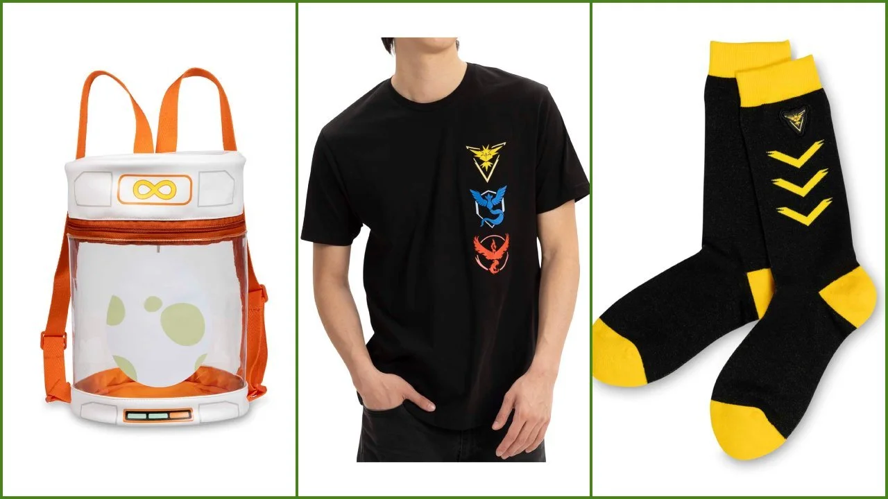 Pokémon Launches Their Biggest POKEMON GO Line Of Apparel And Accessories!