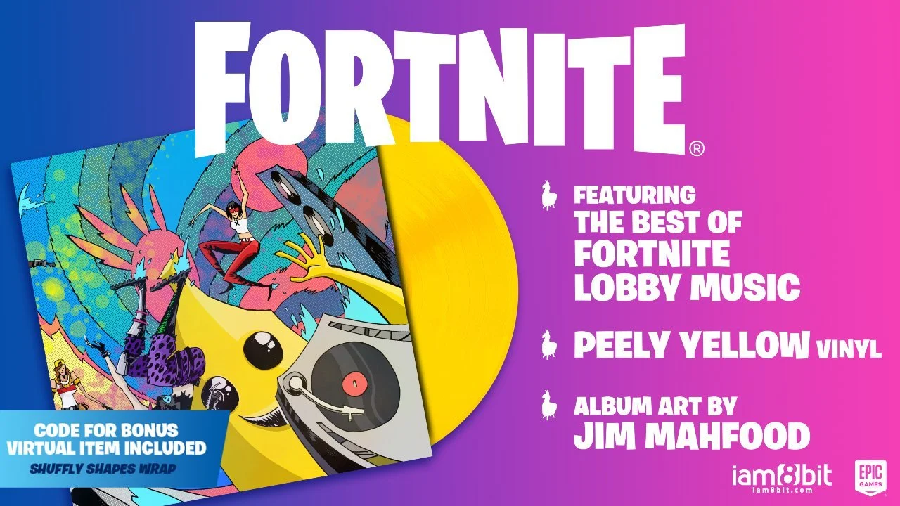 Pre-Orders Open For FORTNITE: BEST OF THE LOBBY Vinyl LP