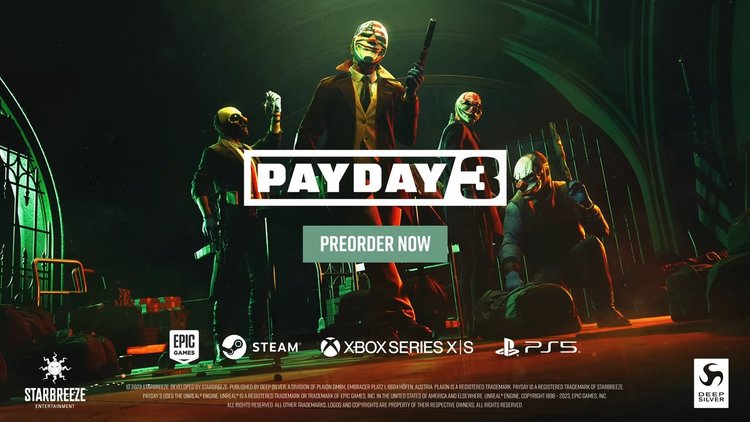 Steam Workshop::PAYDAY 3 Login Screen (ft. PAYDAY 3 Beta OST)