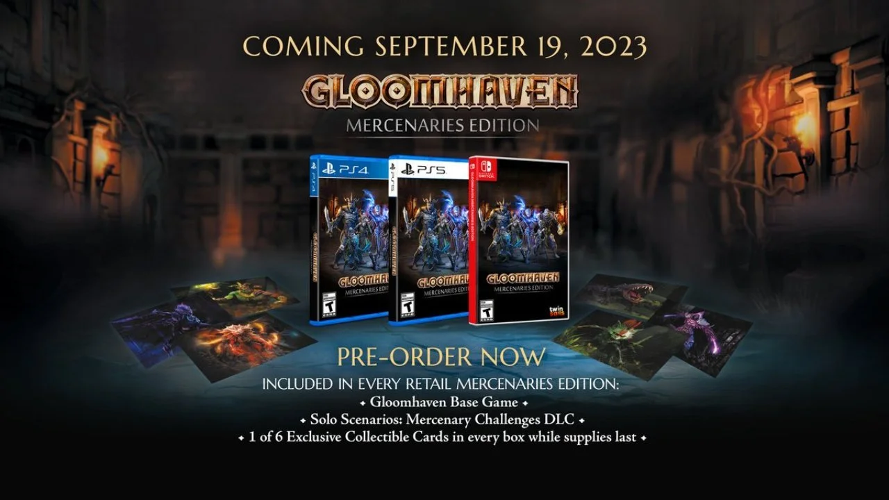Pre-Orders Open For GLOOMHAVEN's Physical Collector's MERCENARIES EDITION