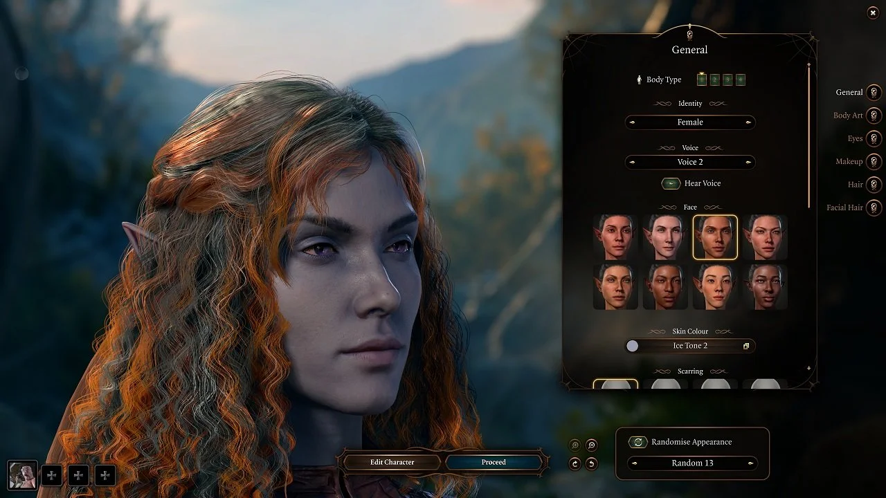 The BALDUR'S GATE 3 Character Creator Is Insanely Detailed Including Mixed Genital Options