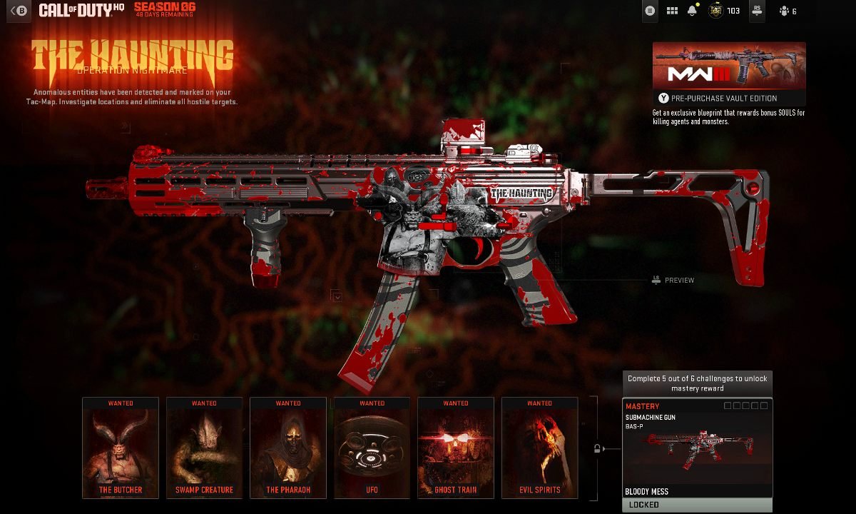 The Haunting Halloween Event Has Started in CALL OF DUTY