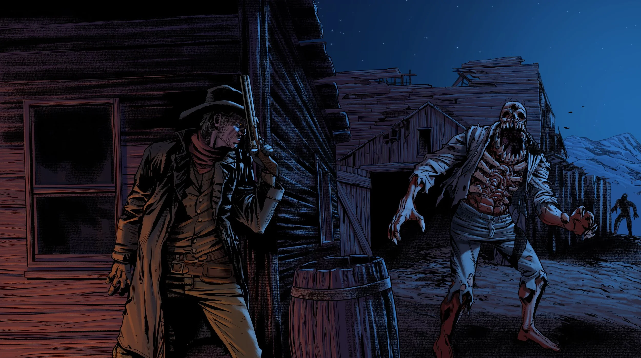 Blood West Review - Garrett The Gunslinger