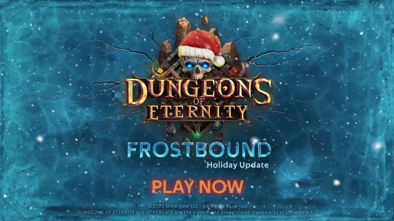 Frosty Fun Unleashed Winter Update Hits DUNGEONS OF ENTERNIY!