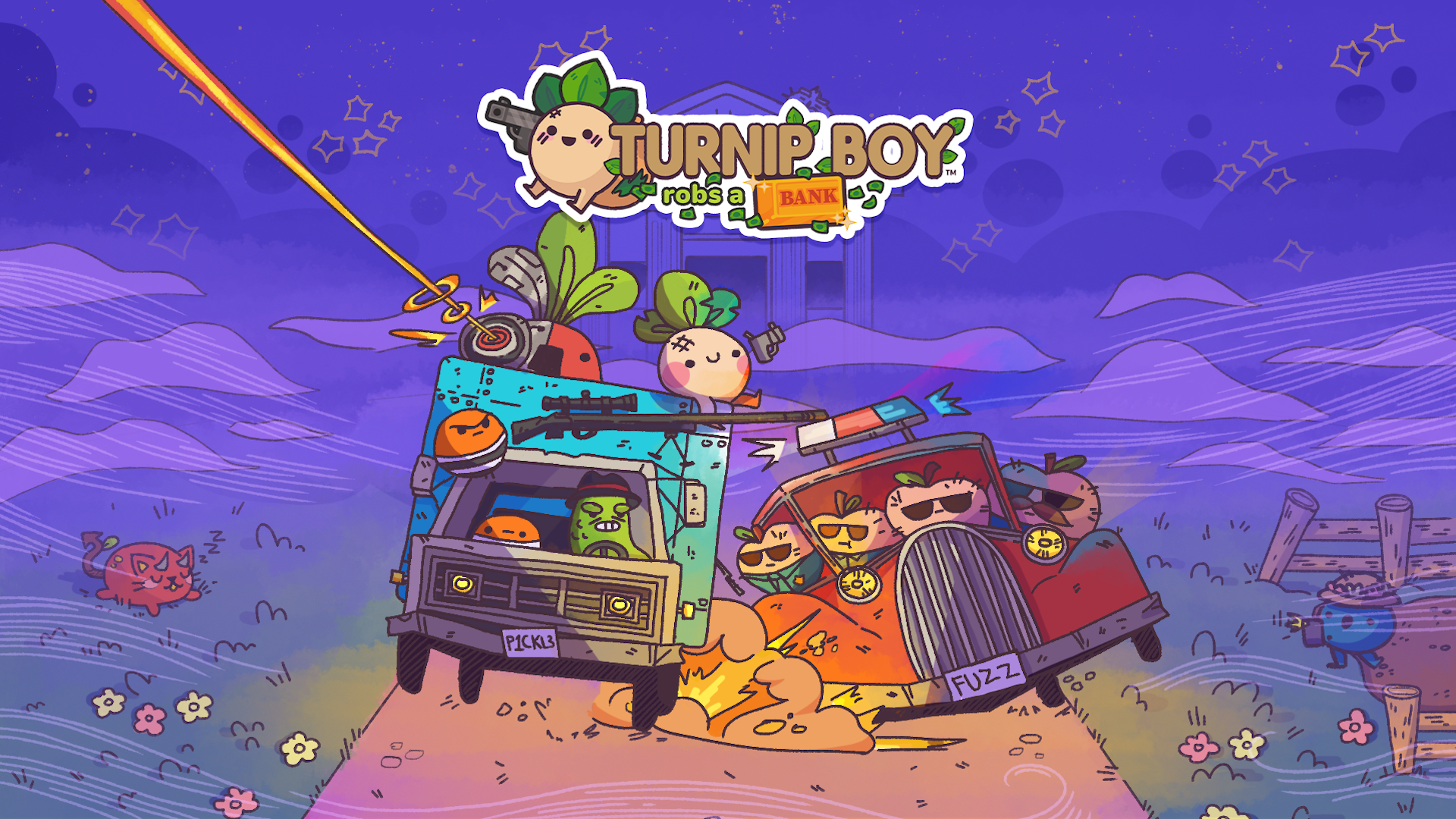 Turnip Boy Robs A Bank Review - These Vegetables are Criminal