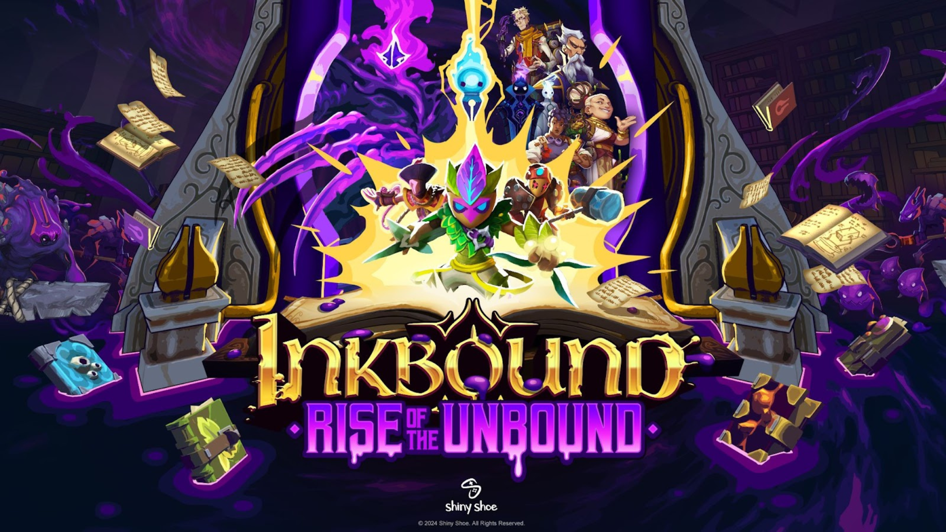 Colorful Tactical Roguelite Inkbound Finally Leaves Early Access in April