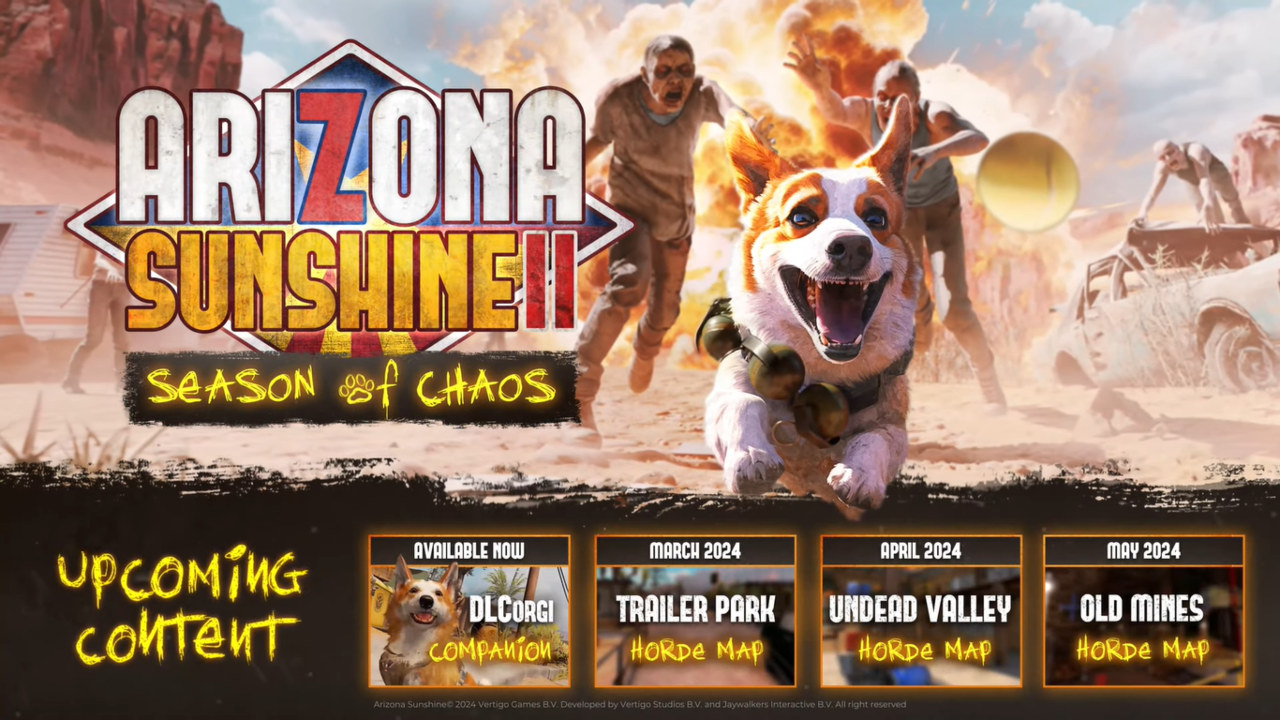 ARIZONA SUNSHINE 2 Season 2 Brings Corgi Chaos!