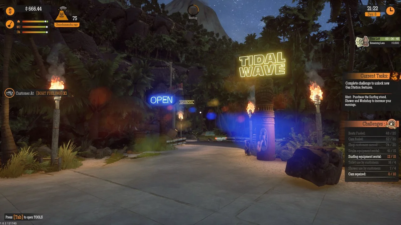 GAS STATION SIMULATOR TIDAL WAVE DLC Review: Waves Of Fun
