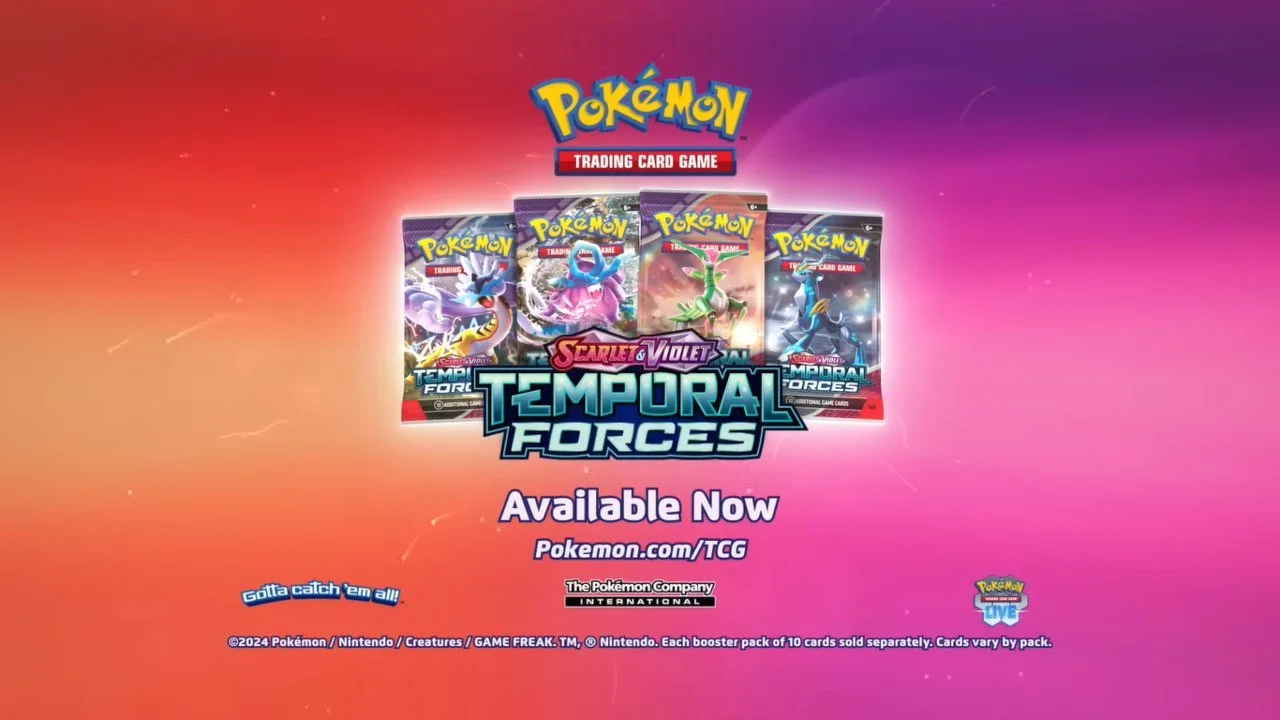 POKEMON SCARLET &amp; VIOLET—Temporal Forces Expansion: Clash of Primal Power and Technical Prowess!