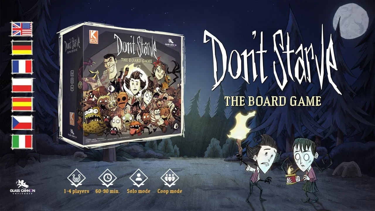 Glass Cannon Unplugged Doesn't Stop! Their Next Project Is Bringing DON'T STARVE: THE BOARD GAME