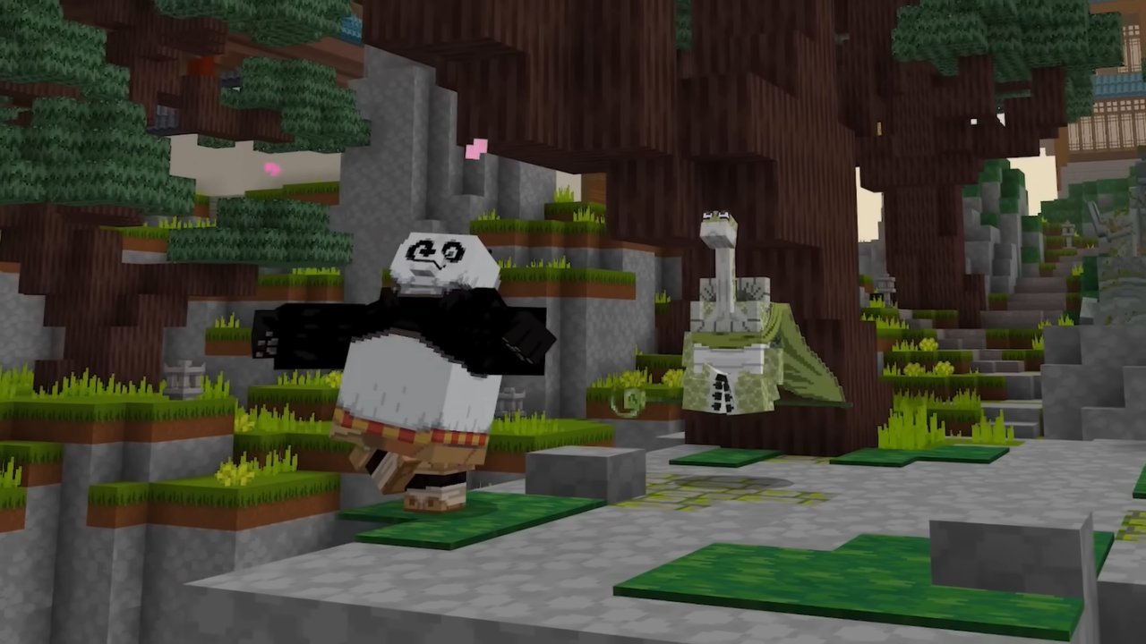 Get Ready To Skadoosh With Dreamworks' Kung Fu Panda DLC In MINECRAFT!