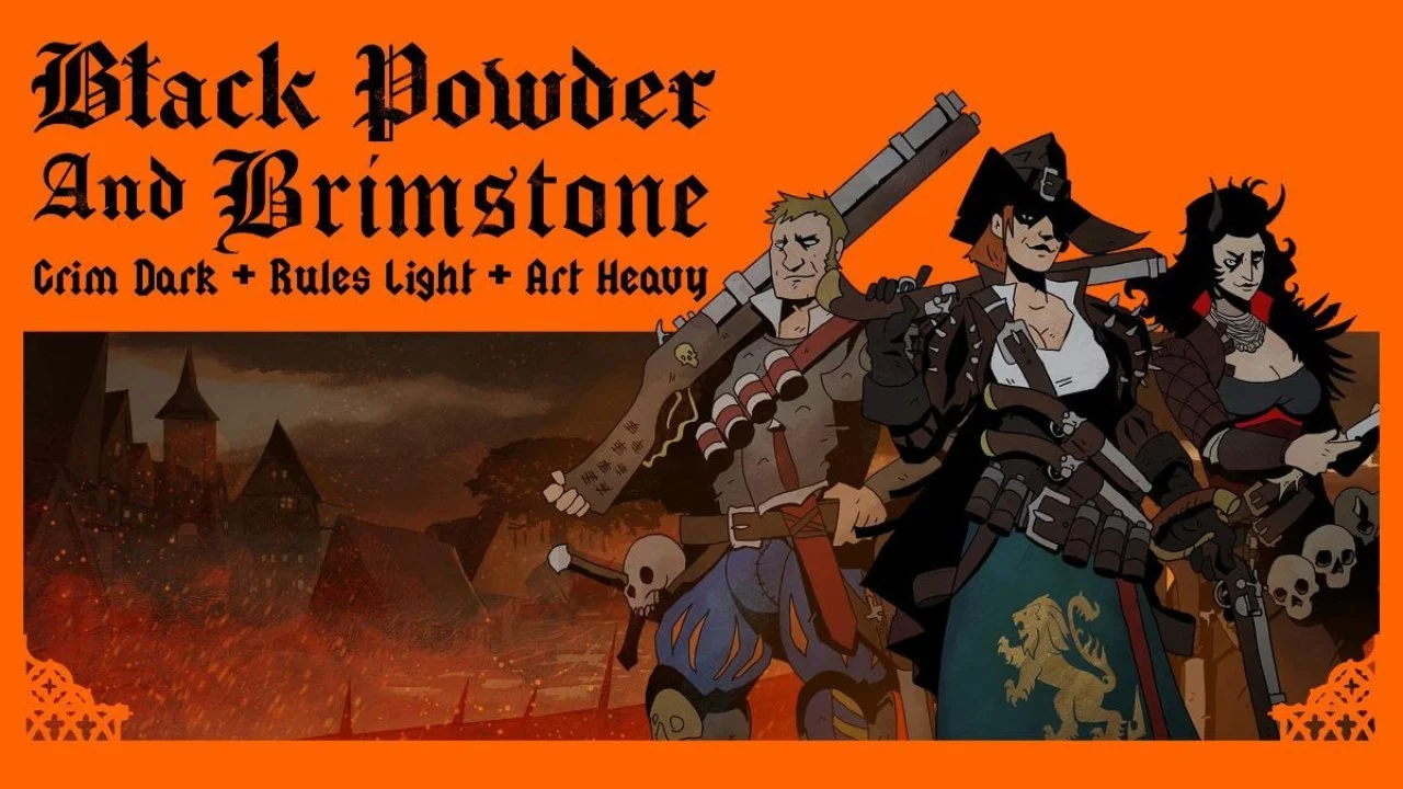 BLACK POWDER AND BRIMSTONE RPG Unleashes Witchcraft And Gunpowder!