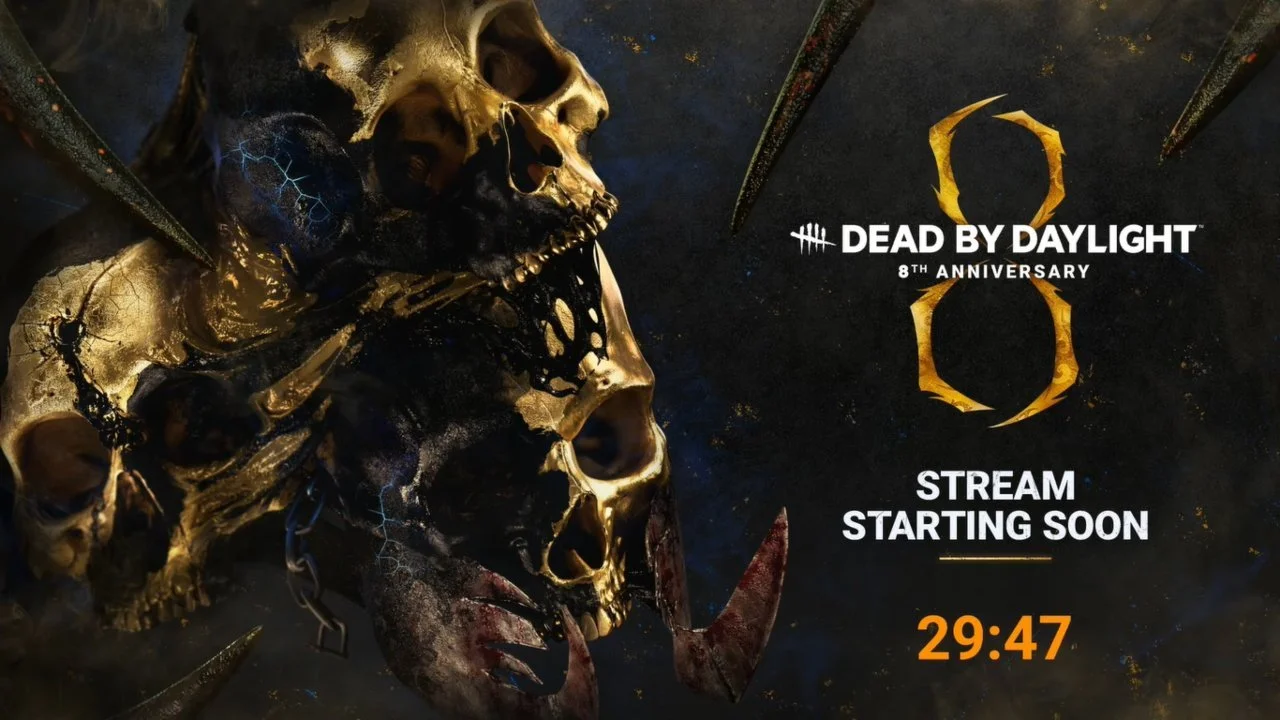DEAD BY DAYLIGHT'S 8th Anniversary Stream Is Going Live Soon!