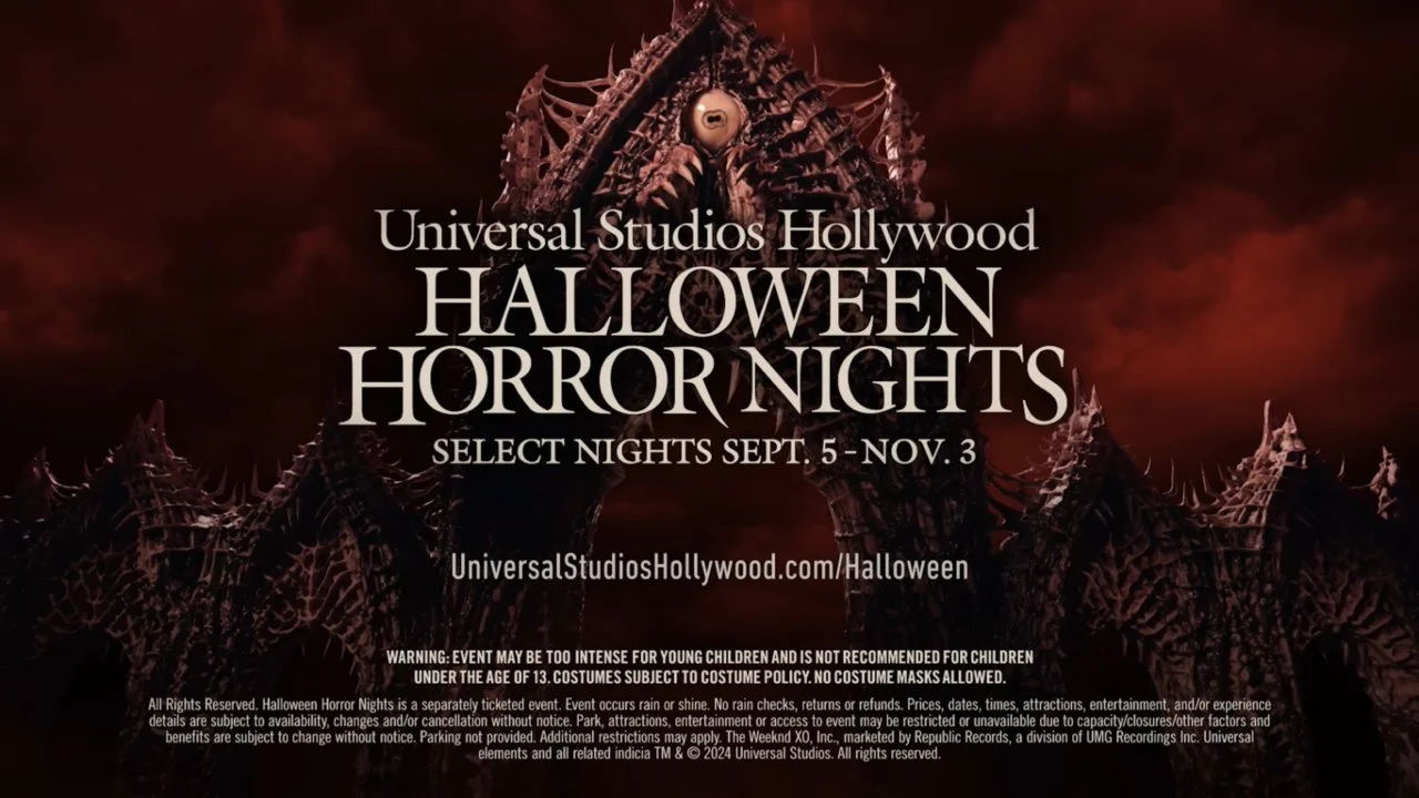 The Weeknd Returns To Universal Studios Hollywood Halloween Horror Nights With THE WEEKND: NIGHTMARE TRILOGY