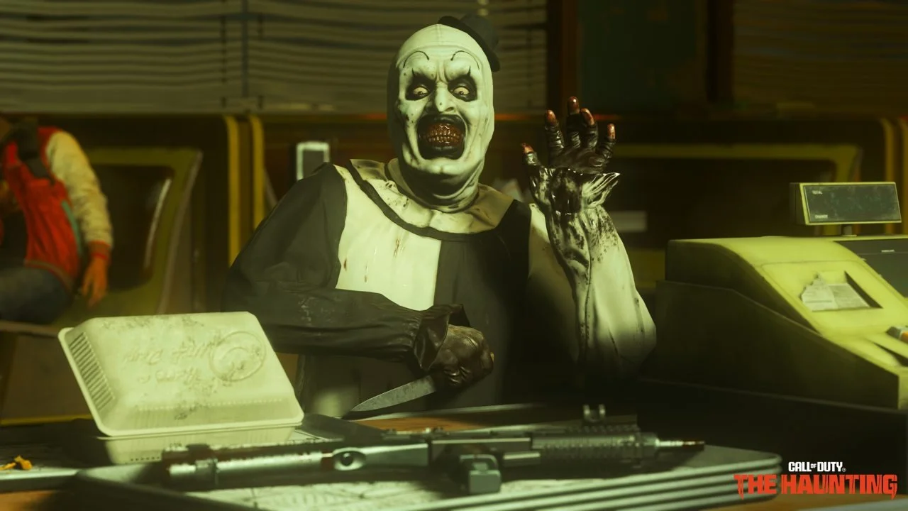 CALL OF DUTY's Horror Bundles Feature Art The Clown And Trick 'R Treat's Sam