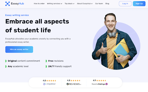 EssayHub Review: Fast, Safe, and Human-Only Writing Assistance
