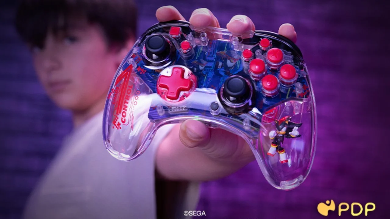 PDP Unveils New Sonic REALMz Wireless Controller: Shadow Space Colony ARK Edition for Nintendo Switch