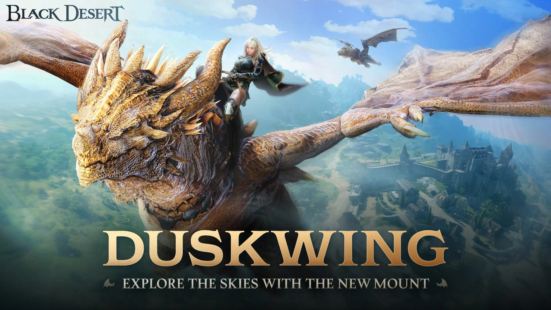 BLACK DESERT ONLINE Introduces Duskwing Flying Mount