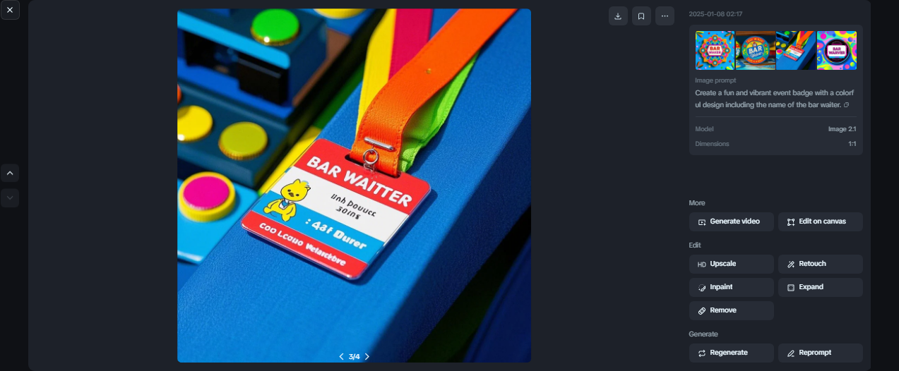 Event Badges Done Right: Using AI to Design Custom Name Tags and Passes