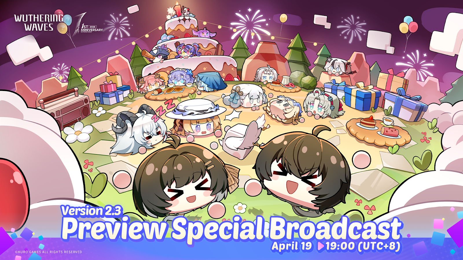  WUTHERING WAVES VERSION 2.3 And Anniversary Celebration Details Revealed