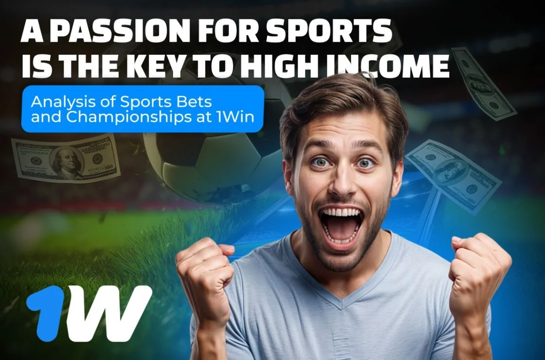 A Passion for Sports is the Key to High Income: Analysis of Sports Bets and Championships at 1Win