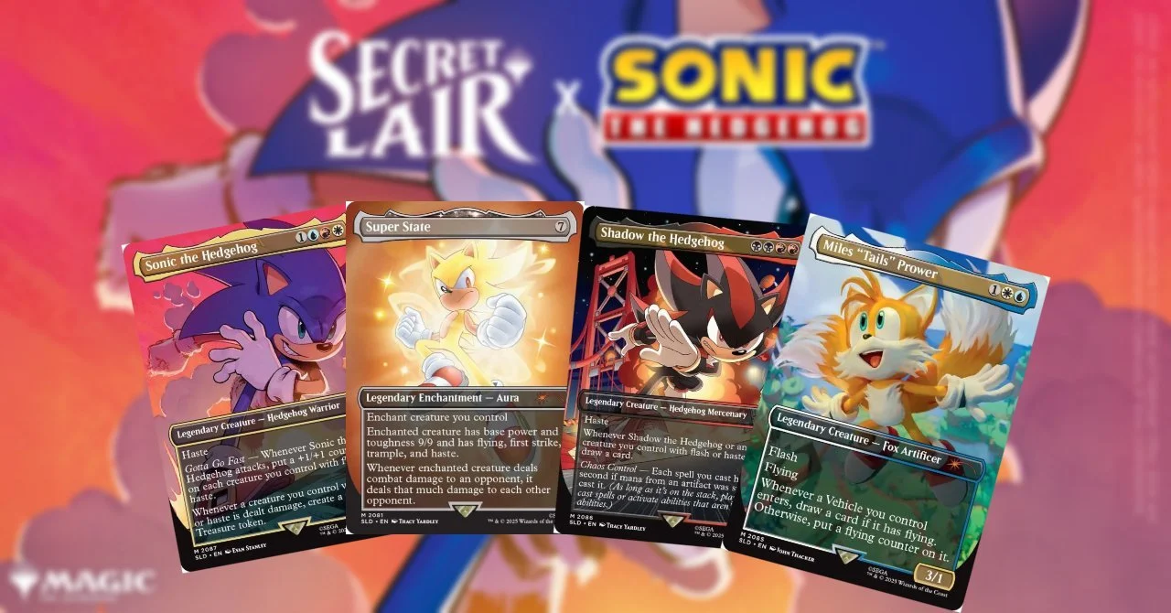 Gotta Go Fast to Your Deck: Sonic the Hedgehog Speeds into Magic: The Gathering