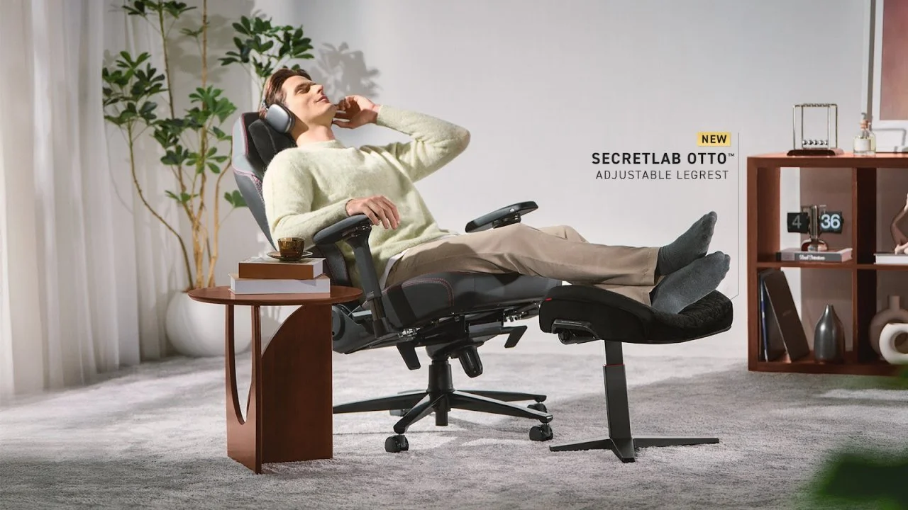 Introducing the Secretlab OTTO Adjustable Legrest: Elevate Your Comfort, One Step Further