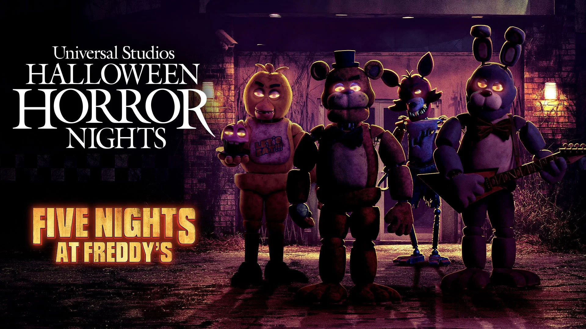 It’s Officially Official: Five Nights at Freddy’s Is Coming to Halloween Horror Nights 2025