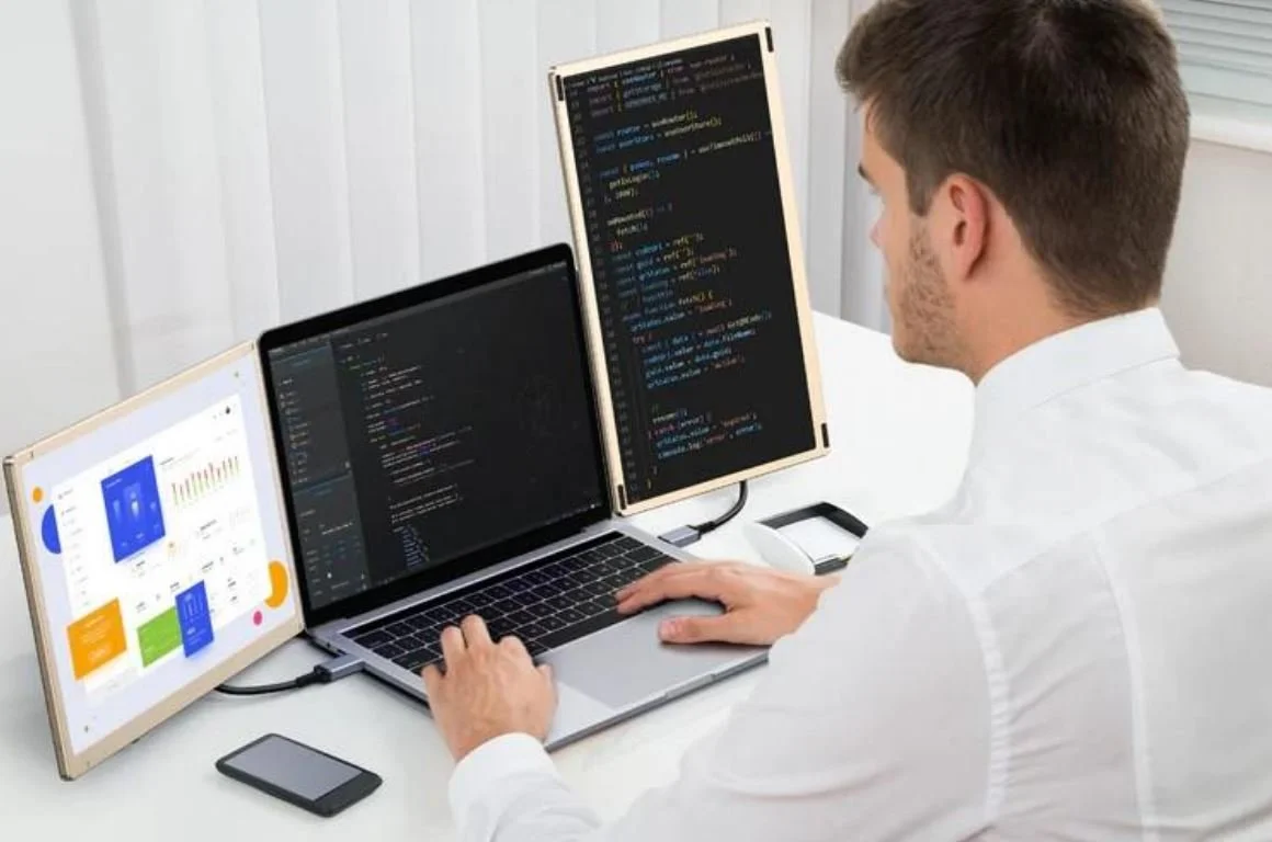 S6 Triple Screen Laptop Extenders Review