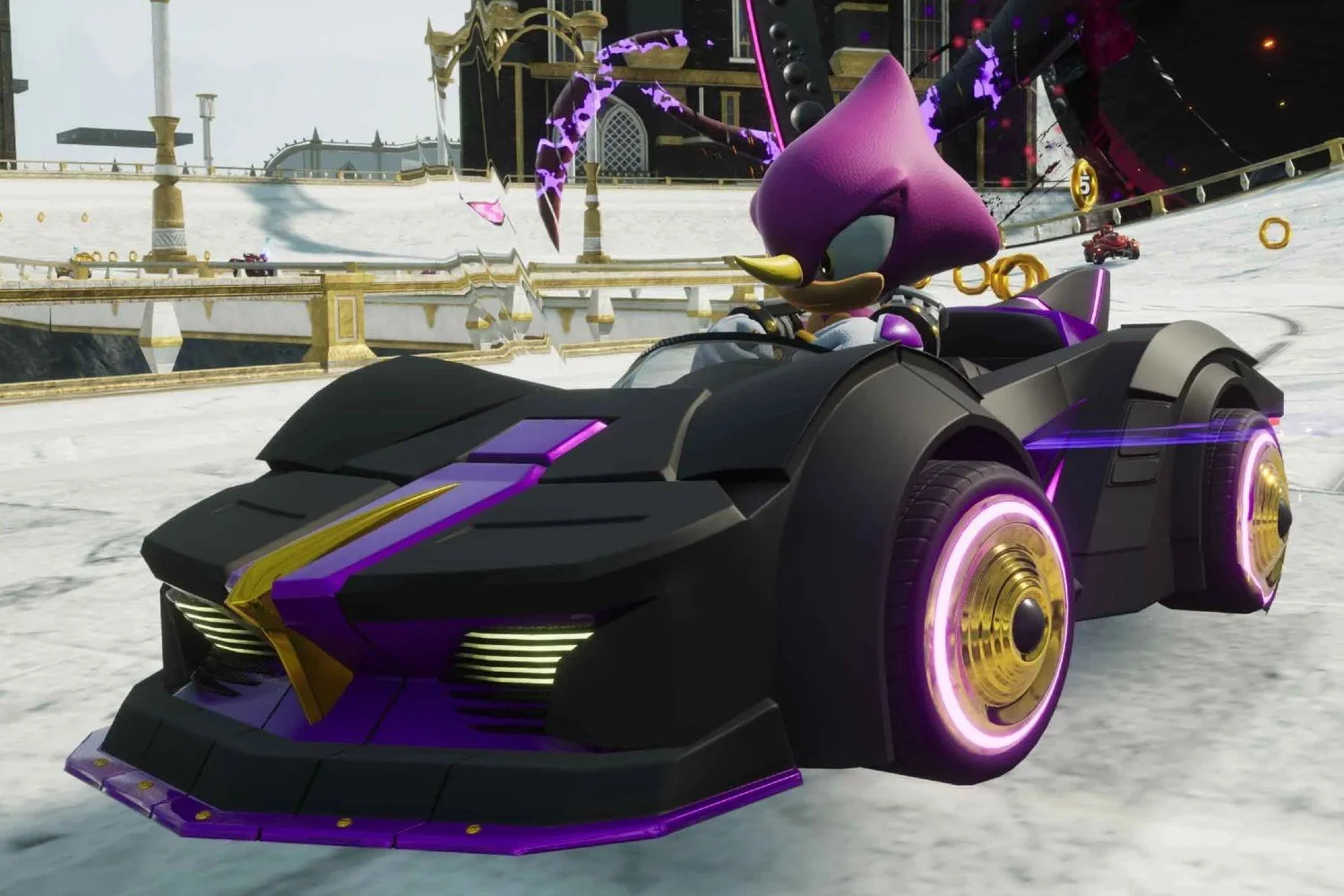 Espio Joins the Race in Sonic Racing: CrossWorlds Competition Trailer