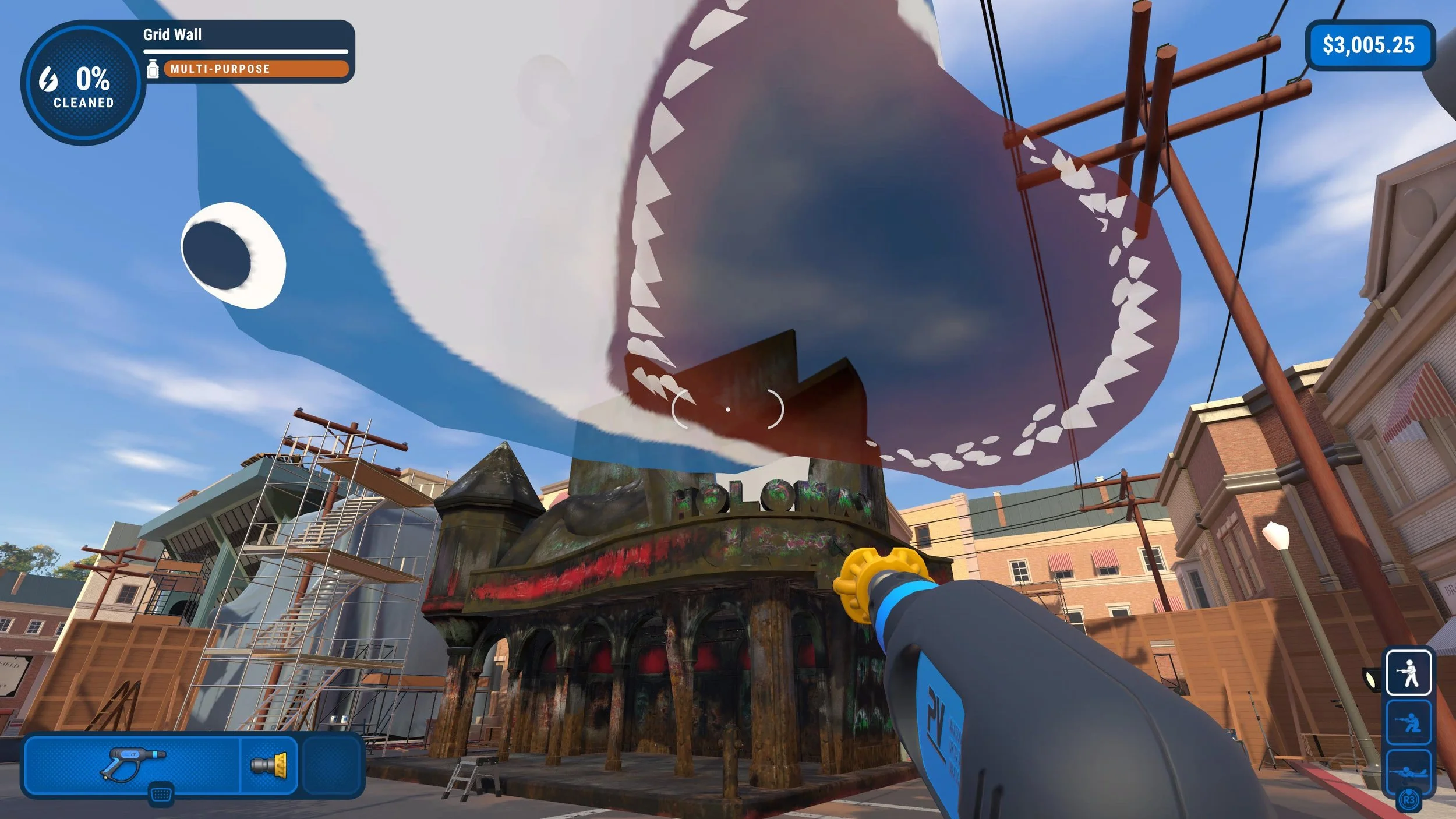 How to Activate the Holographic Shark in PowerWash Simulator
