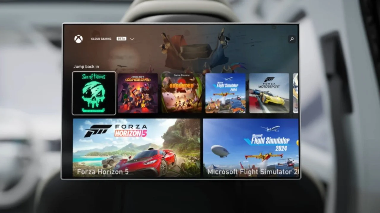 Soon You'll Be Playing Xbox Cloud Gaming in the Backseat of Your Car