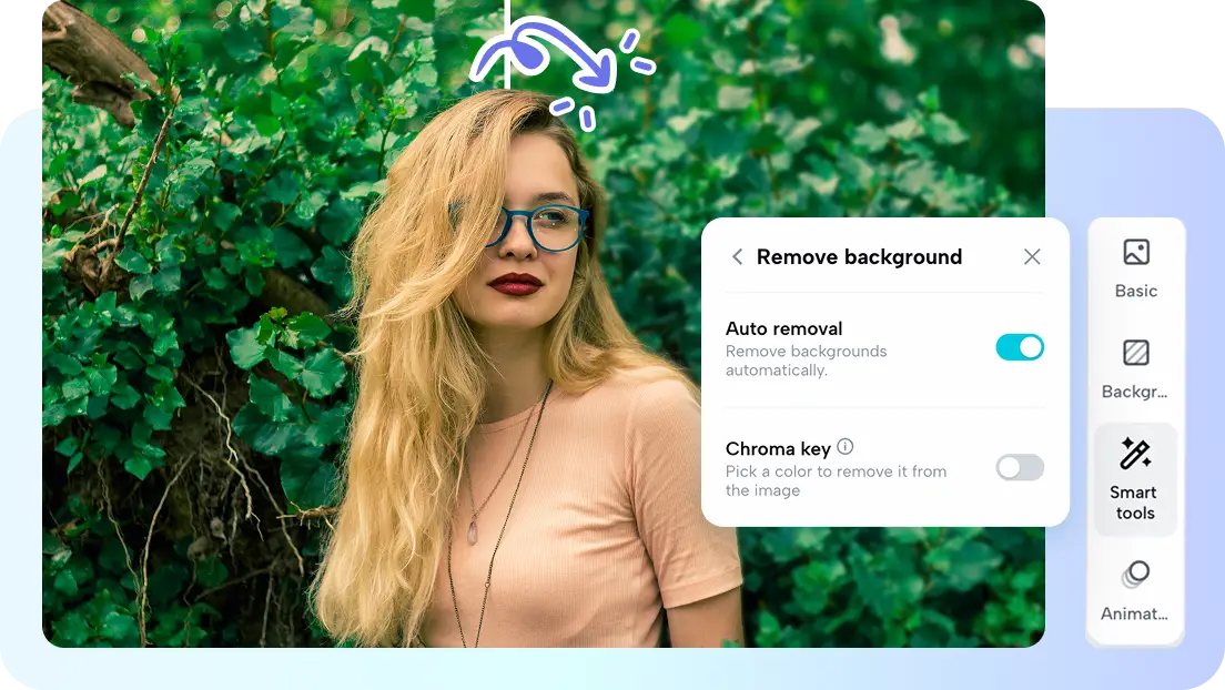 Sync Audio and Effects Seamlessly with Video Background Remover