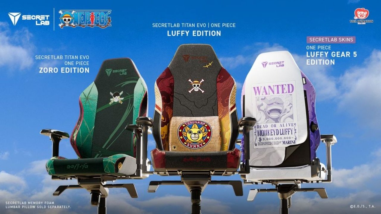 Secretlab Unveils Their First-Ever One Piece Collection