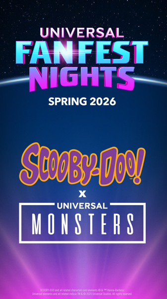Scooby-Doo Meets Universal Monsters at Universal Fan Fest Nights 2026