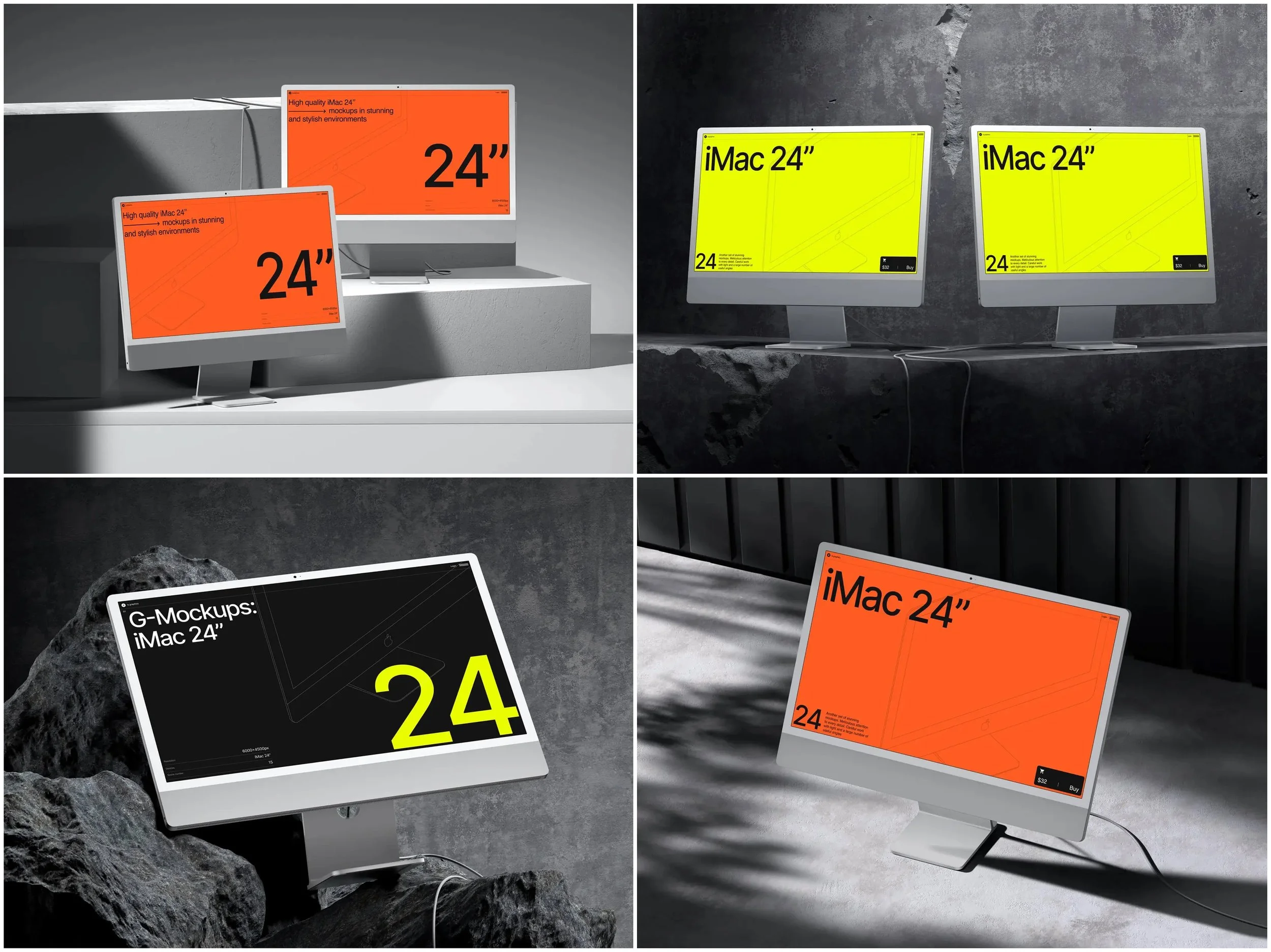 From Flat to Fabulous: Bringing UI to Life with iMac Mockups