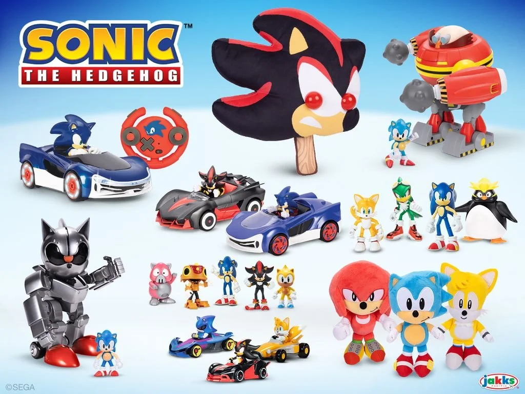 Sega and Jakks Pacific Renew Sonic the Hedgehog Toy Deal