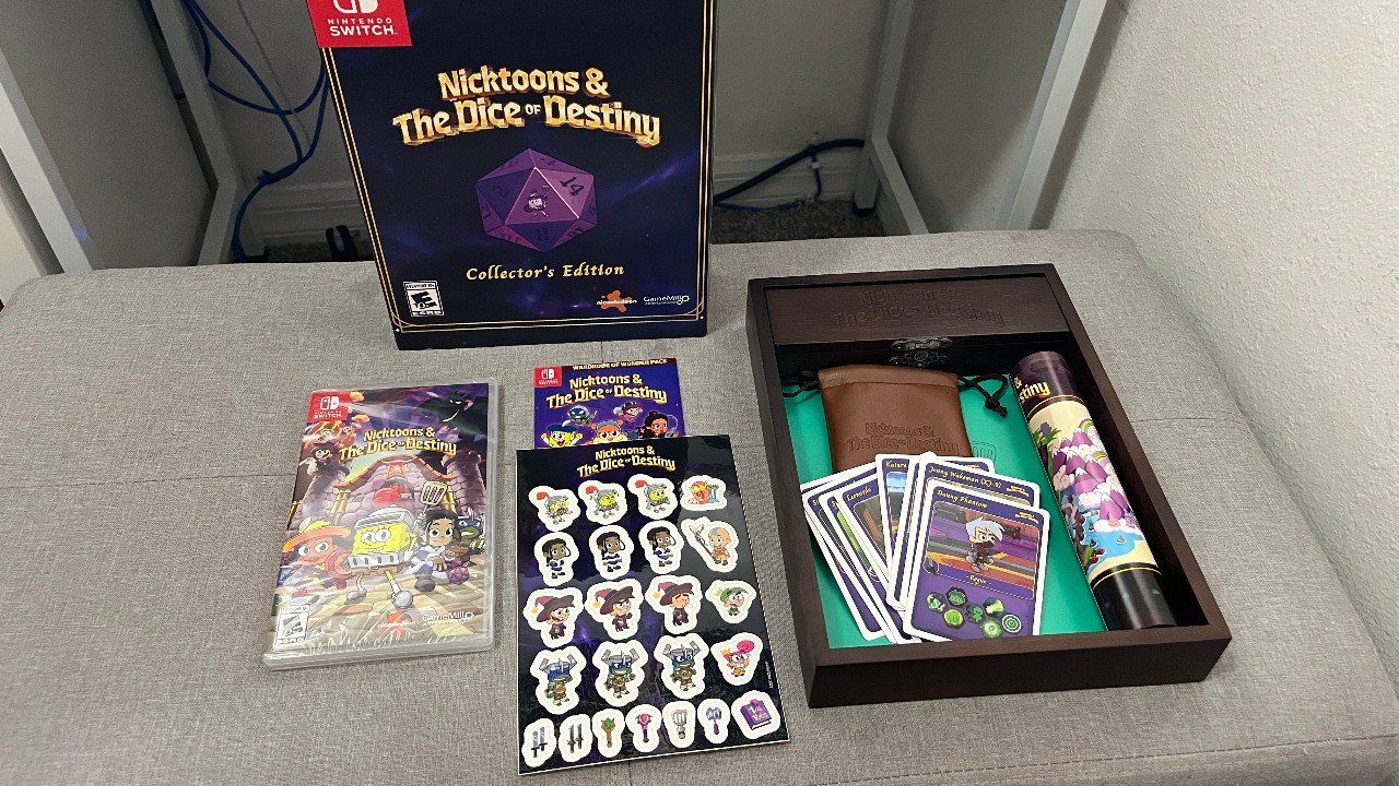 Something Cool: The Nicktoons and The Dice of Destiny Collector's Edition Is A Great Gift For RPG Fans