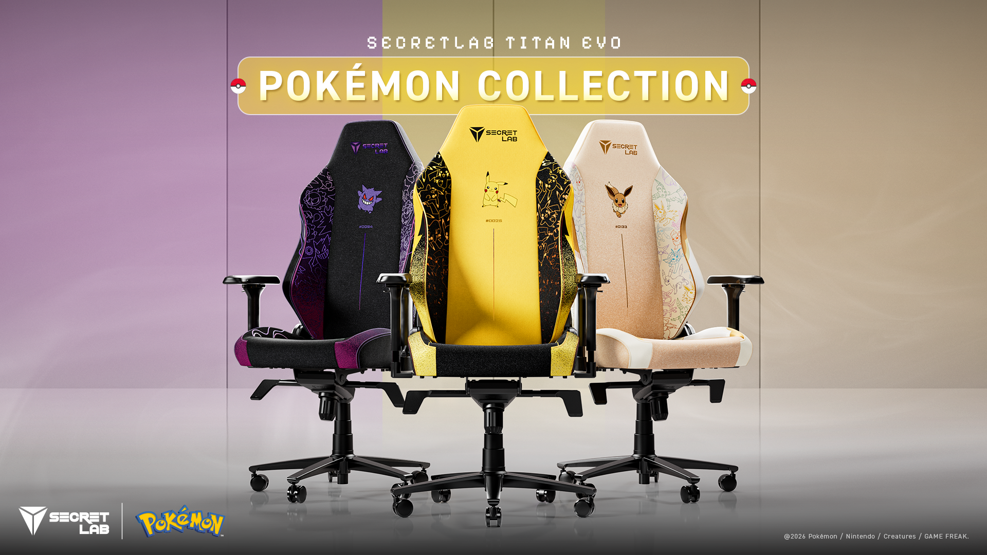 Secretlab’s Pokémon TITAN Evo Chairs Are the Identity Upgrade You’ve Been Waiting For