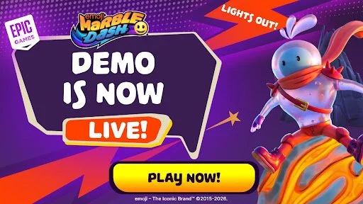 emoji™ Marble Dash Demo Now Live on Epic Ahead of Community Sale