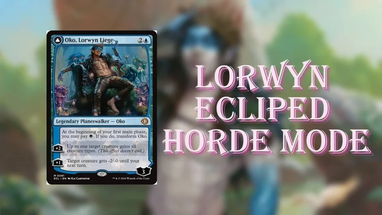 oko card mtg Amazon.com: Throne of Eldraine Oko, The Trickster Planeswalker Deck |  Ready-to-Play