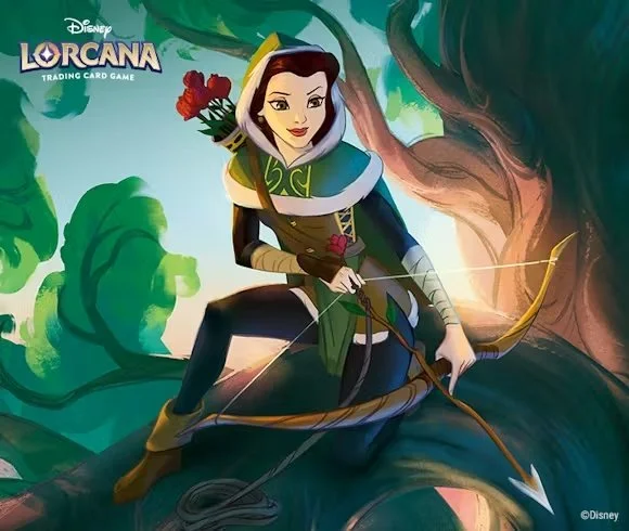 New Disney Lorcana Belle Playmat Is a Must-Have for Collectors