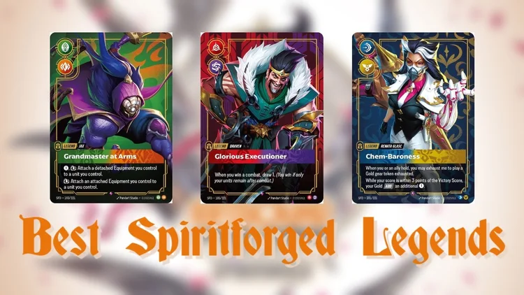 Riftbound Spiritforged Pre-Rift Guide: Deckbuilding Tips, Legends, and  Sealed Strategy  GameTyrant