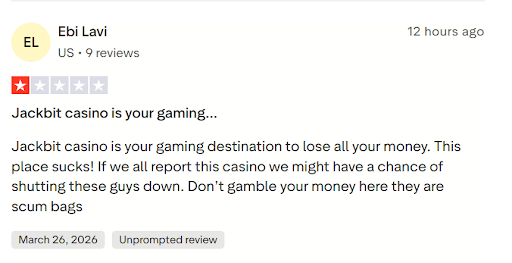 Jackbit Review 2026: Good Game Variety, But Rakeback and Bonus Fall Short