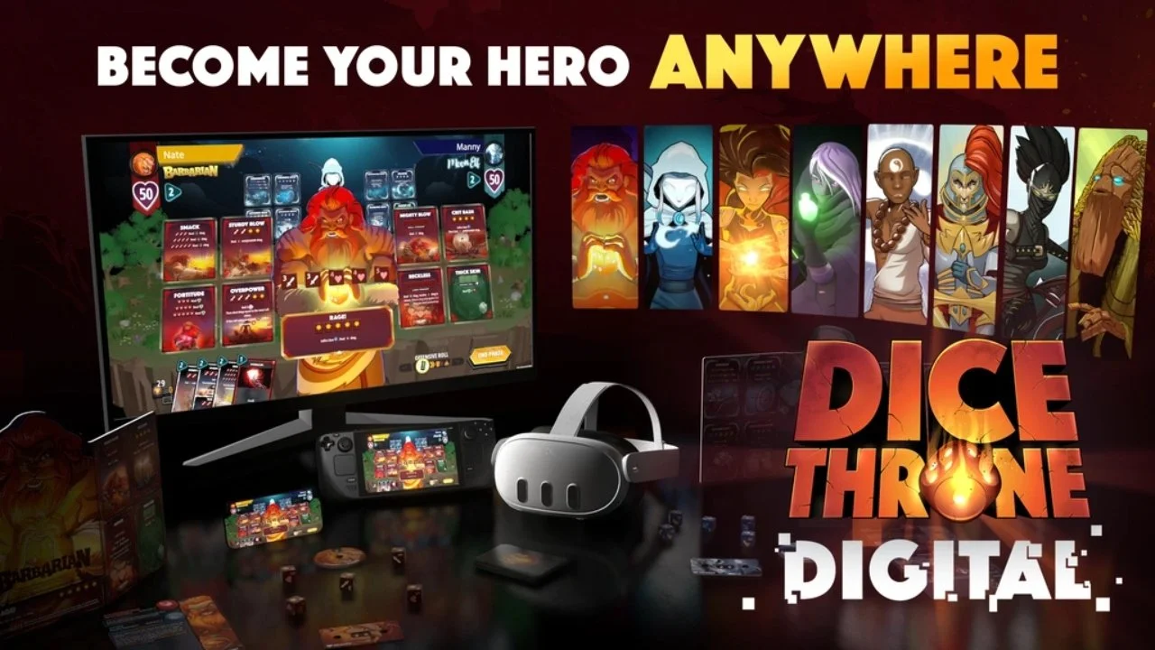 Dice Throne Digital Kickstarter Is Now Live! Bringing The Hit Tabletop Battler To Steam, Mobile, and Meta Quest