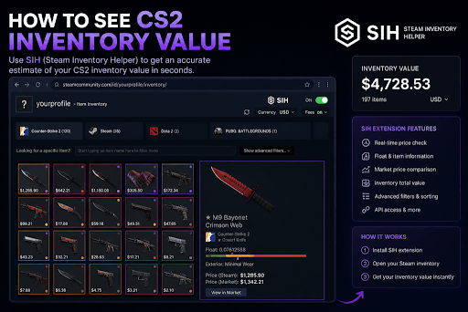 How to See CS2 Inventory Value?