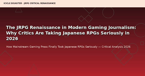 The JRPG Renaissance in Modern Gaming Journalism: Why Critics Are Taking Japanese RPGs Seriously in 2026